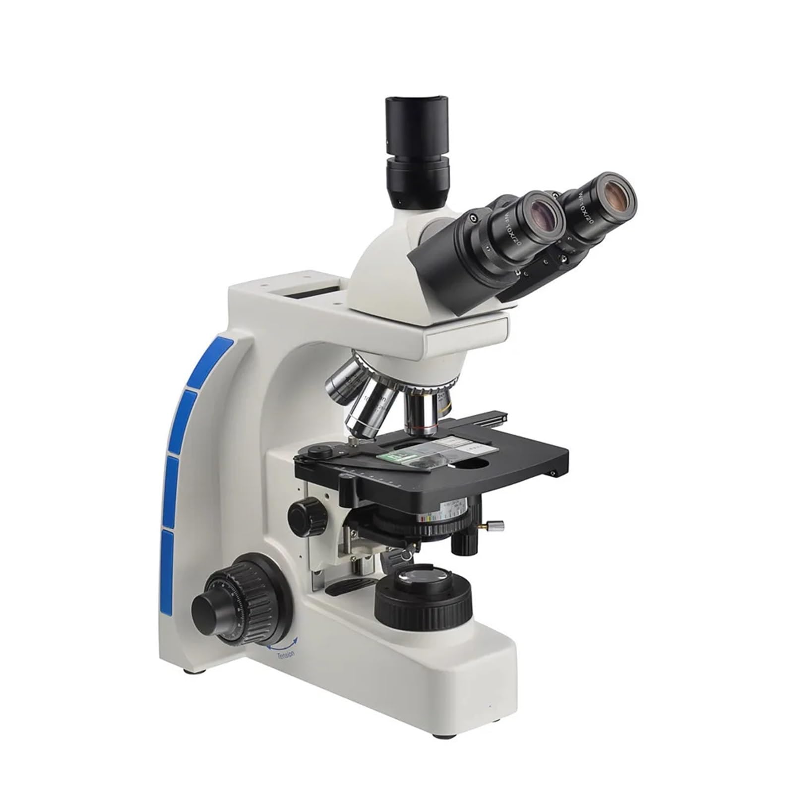 Microscopio Binoculare/Trinoculare Xub200 - Apparecchiatura Ottica Biologica di Alta Precisione per Laboratorio di Ricerca Scientifica, Binoculare