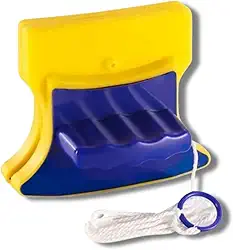 Limpador Magnético de Vidros, Duas Faces, para Aquário e Janela, Limpeza Interior e Exterior com Segurança