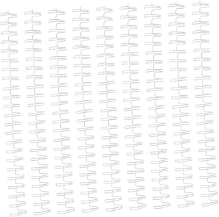 Ciieeo Argola De Encadernação De Folhas Soltas 50 Peças Calendário De Folhas Soltas Caderno De Argolas Anéis De Encadernação De Papel Encadernação De Arame De Argola Dupla Anéis De