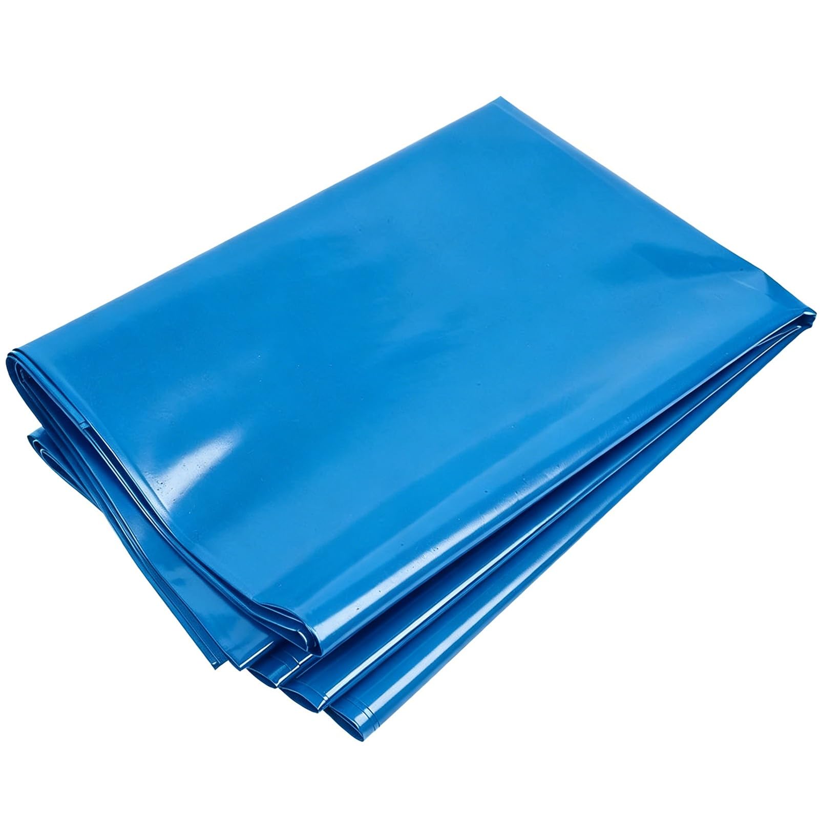 Hamankim Water Garden Liner Blue, 3x4m 4x5m 5x5m 6x8m HDPE Underlay Tarpaulin Pond Liner, Impermeable Pond Liners Membrane for Backyard Koi Fish Ponds, Fountain and Water Feature(10x10m(32.8x32.8ft))