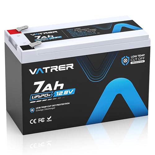 VATRER POWER LiFePO4 12V 7Ah