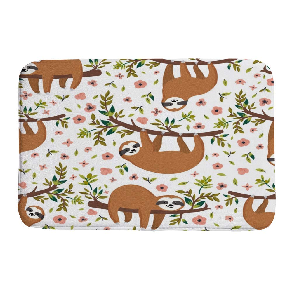 Tapis de bain doux 91x61 cm absorbant et lavable pour le confort quotidien de votre salle de bain