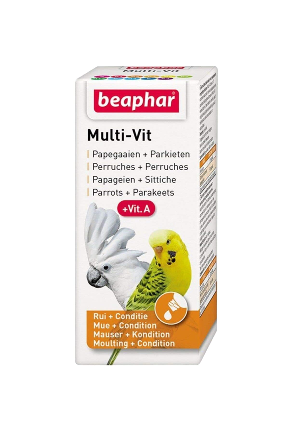 BeapharMulti-Vit 20Ml For Parrots & Parakeets
