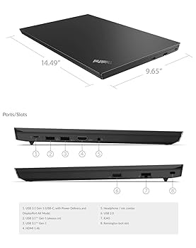 Amazon.com: Lenovo Thinkpad E15 Business Laptop, 15.6