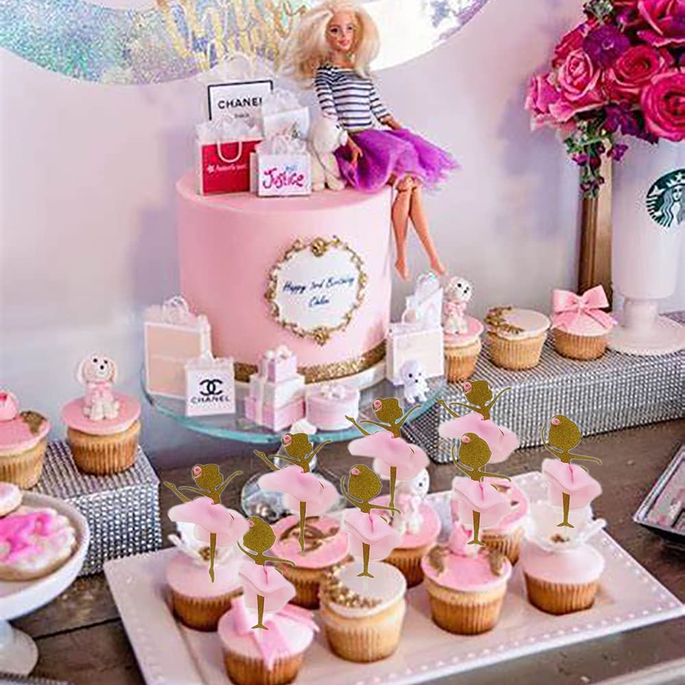 Kit Anniversaire Danseuse, Ballerine Et Tutu Rose, Kit Anniversaire Pas