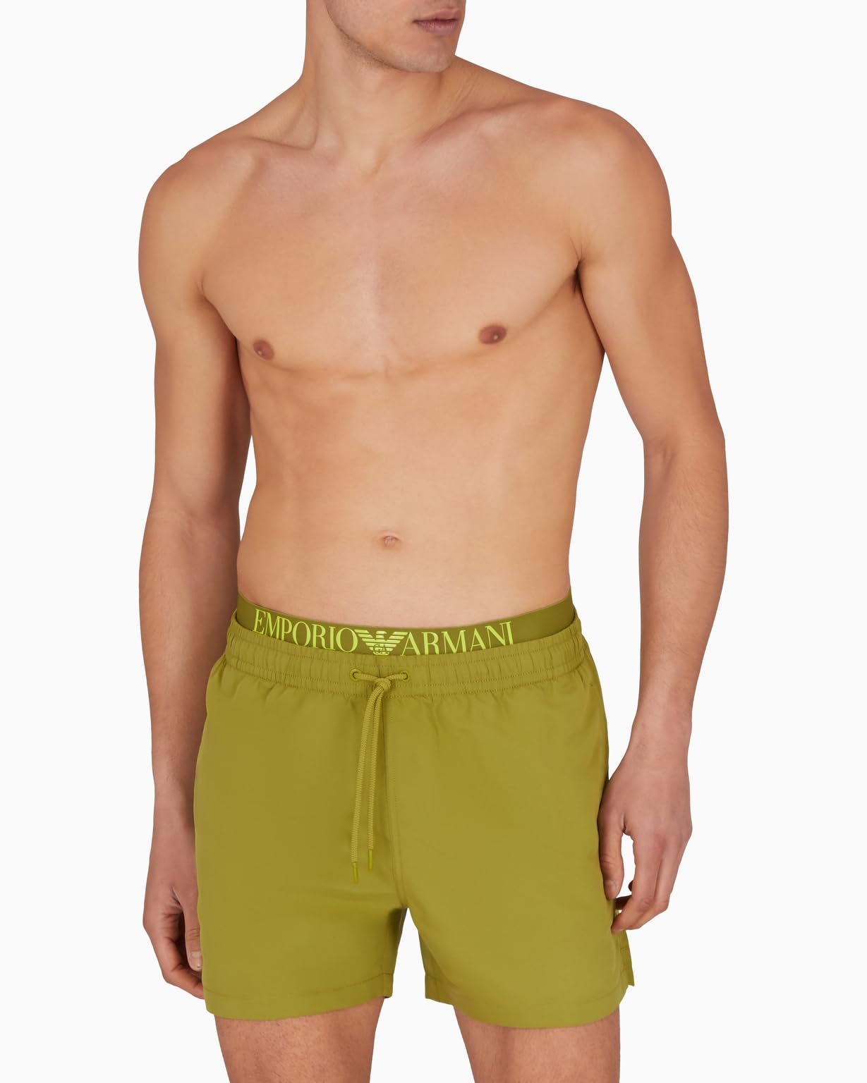 Emporio Armani Herren Guacamole Mid Boxer Badehose, Xxl
