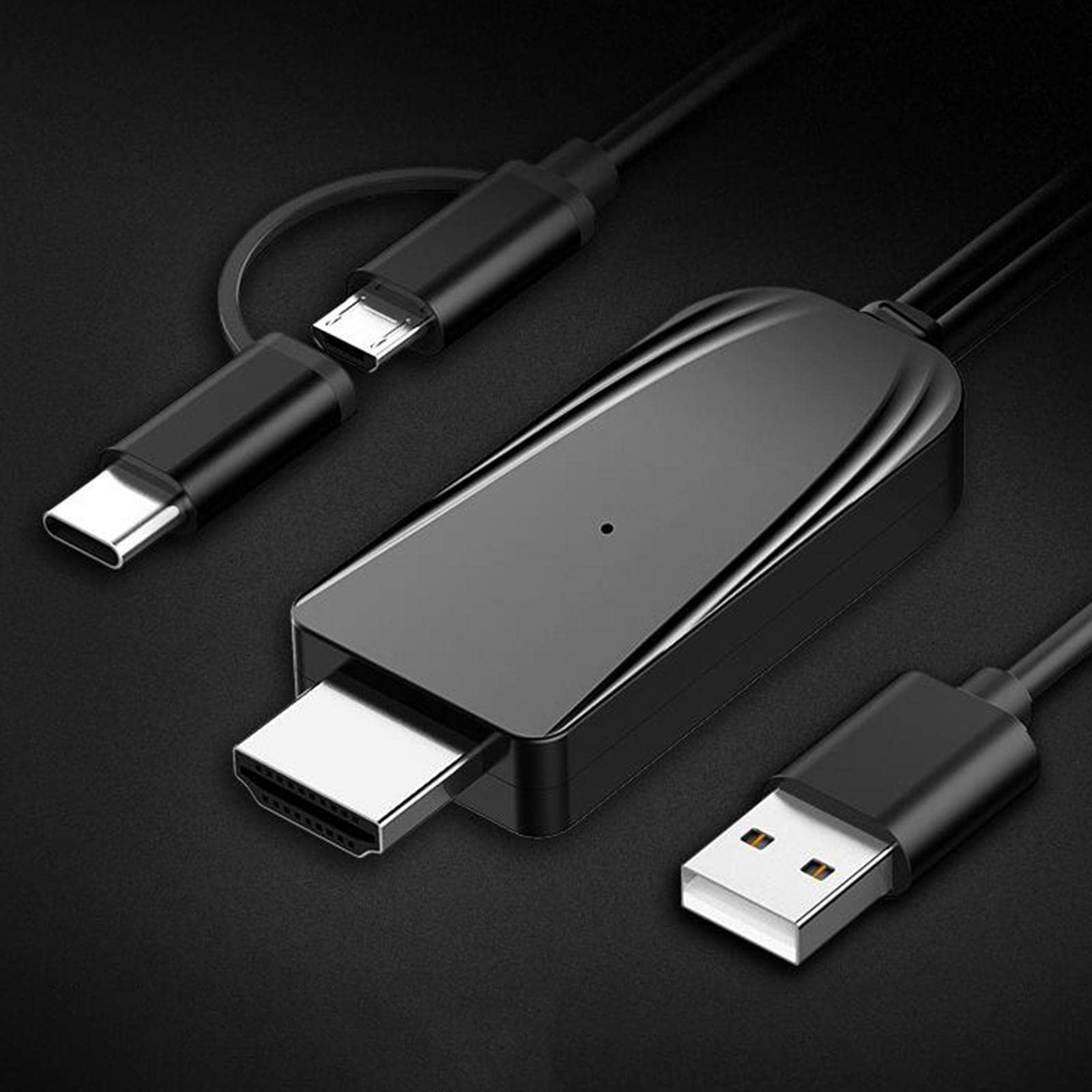 3 set 1080P Tipo C/Micro USB a Cavo adattatore HDTV Cavo Adattatore 2 Metri