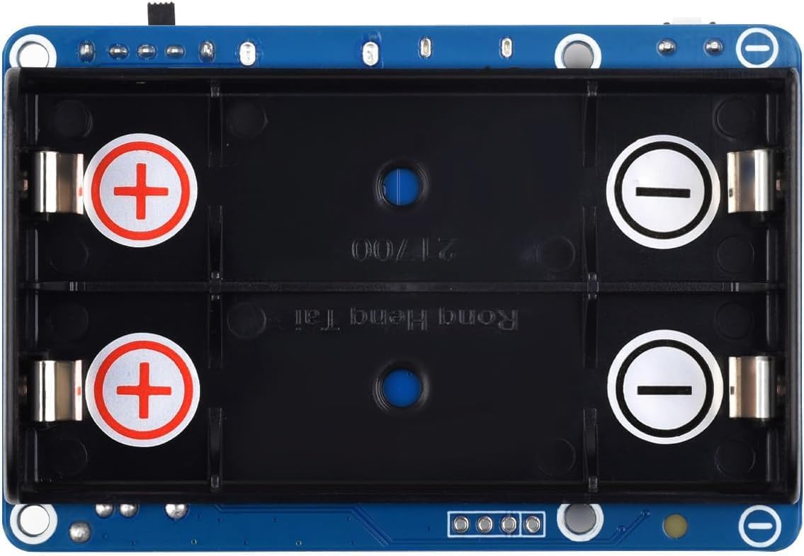 Amazon.com: UPS HAT (D) for Raspberry Pi, Supports 21700 Li Battery ...