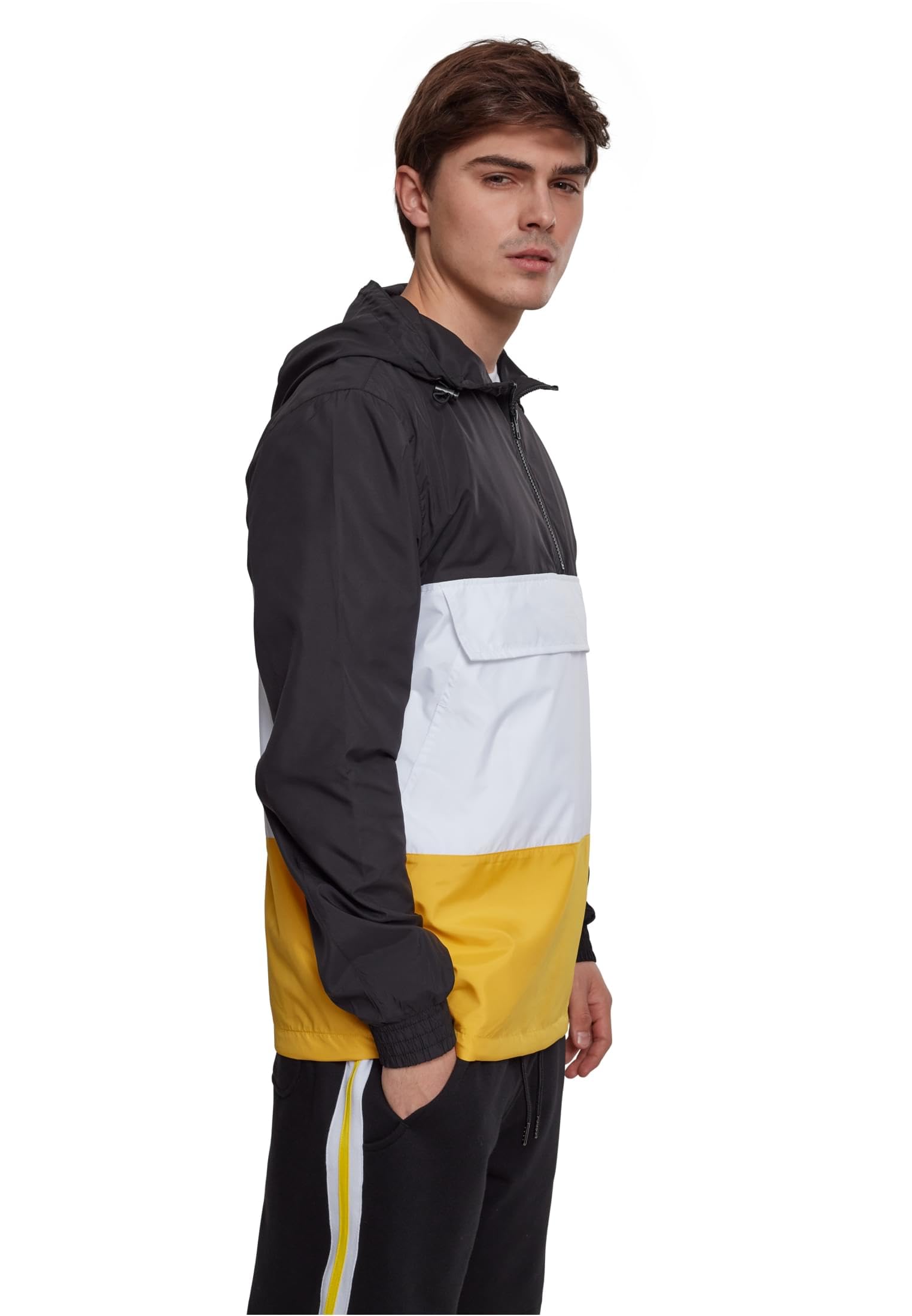 Urban Classics Herren Color Block Pull Over Jacket