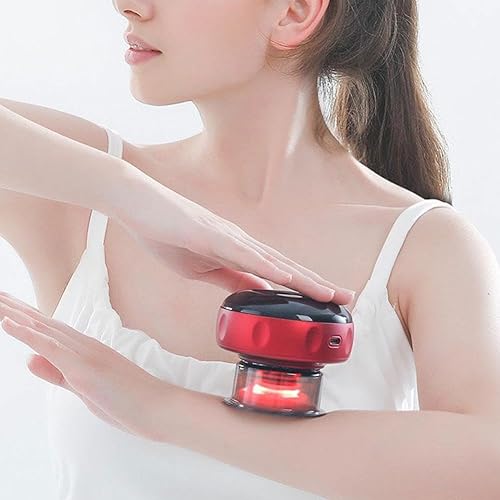 Miniatura 7 de DAMLUX Máquina de masaje eléctrica con ventosas,Masajeador inteligente de terapia de ventosa,Máquina multifuncional de terapia de vacío de masaje