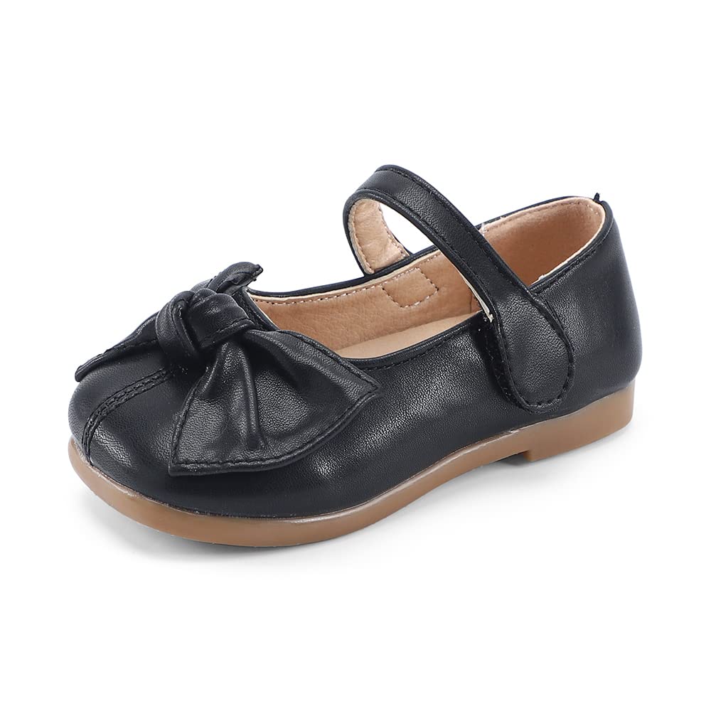 MASOCIO Merceditas Niñas Lazo Zapatos Escolares Fiesta Zapatos Niña Planos Antideslizantes 22-35 EU