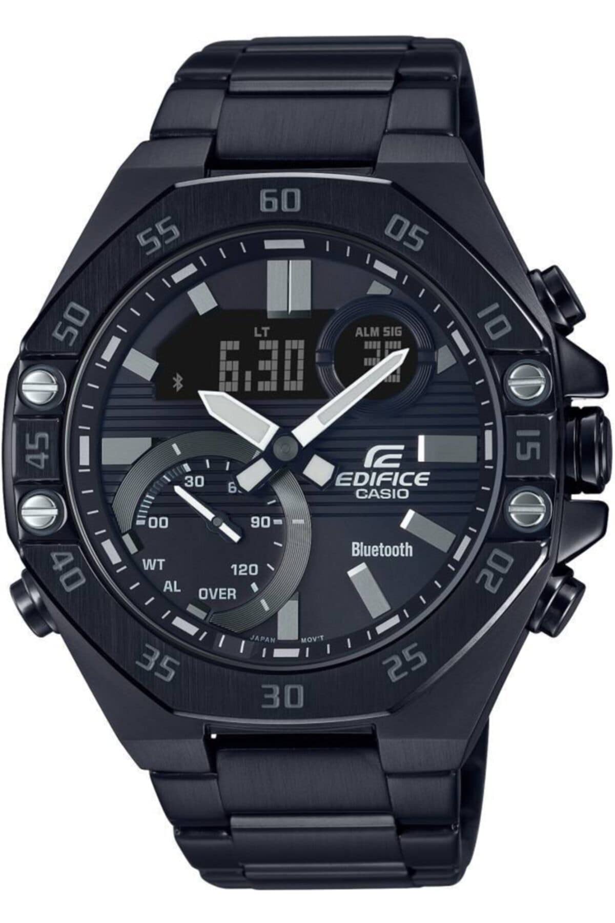 Casio Edifice Bluetooth Connect Analog-Digital Black Dial Mens Watch - ECB-10DC-1ADF (ED494) (B08F2FT712) Amazon Price History, Amazon Price Tracker