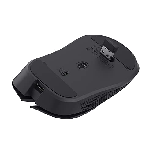 GXT 923 Ybar Mouse Gaming Wireless Ricaricabile, 200-7000 DPI, Bassa Latenza 2.4GHz, Programmabile, 69% Plastica Riciclata, Mouse Senza Fili RGB per Laptop, Computer, Windows - Nero - Mouse gaming - Immagine 10