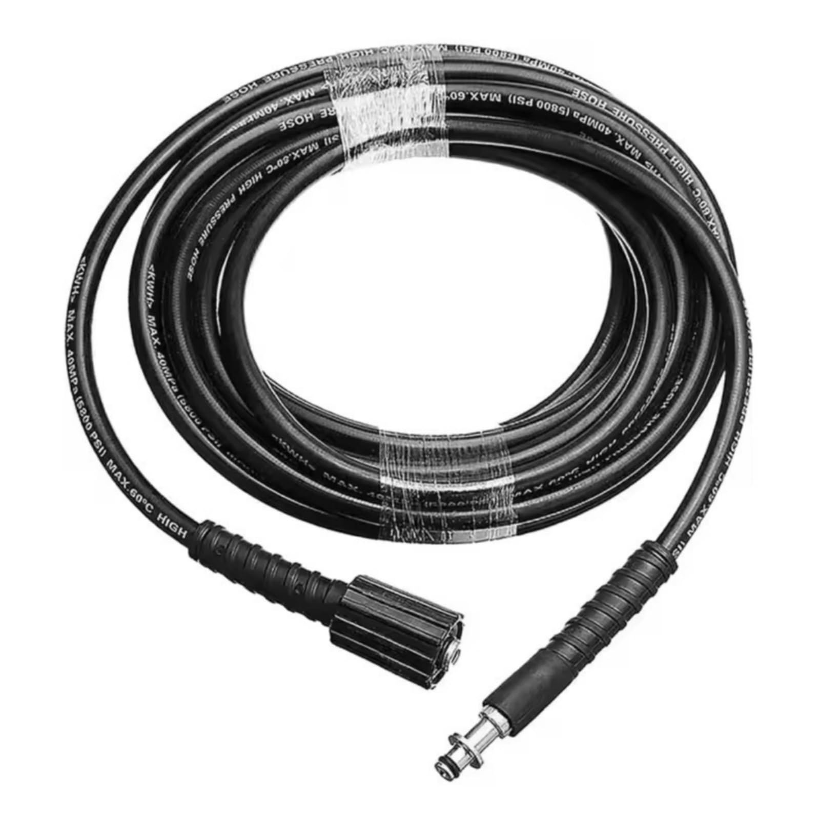 predolo para Hidrolimpiadora de Alta Presión Tubo de Lavadora de Presión Tubo de Limpieza Construcción Poliéster y PVC con Malla de Acero Adecuada para, size to 2