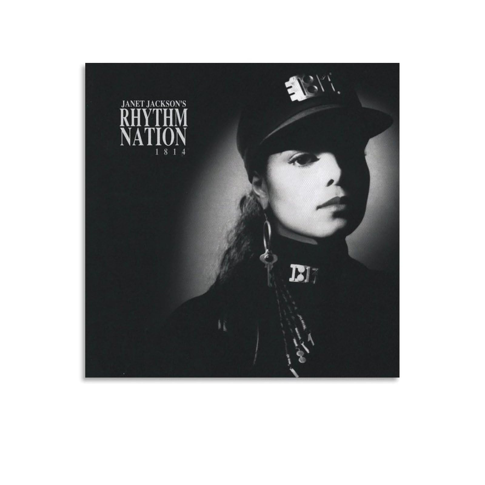 Amazon.com: Janet Jackson Rhythm Nation 1814 1 Canvas Poster