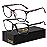 Oilway Blue-Light Blocking Glasses Computer Reading/Gaming/TV/Phones Glasses Fashion Anti Eyestrain UV Glasses for Women Men(H1-Black+Baohua)