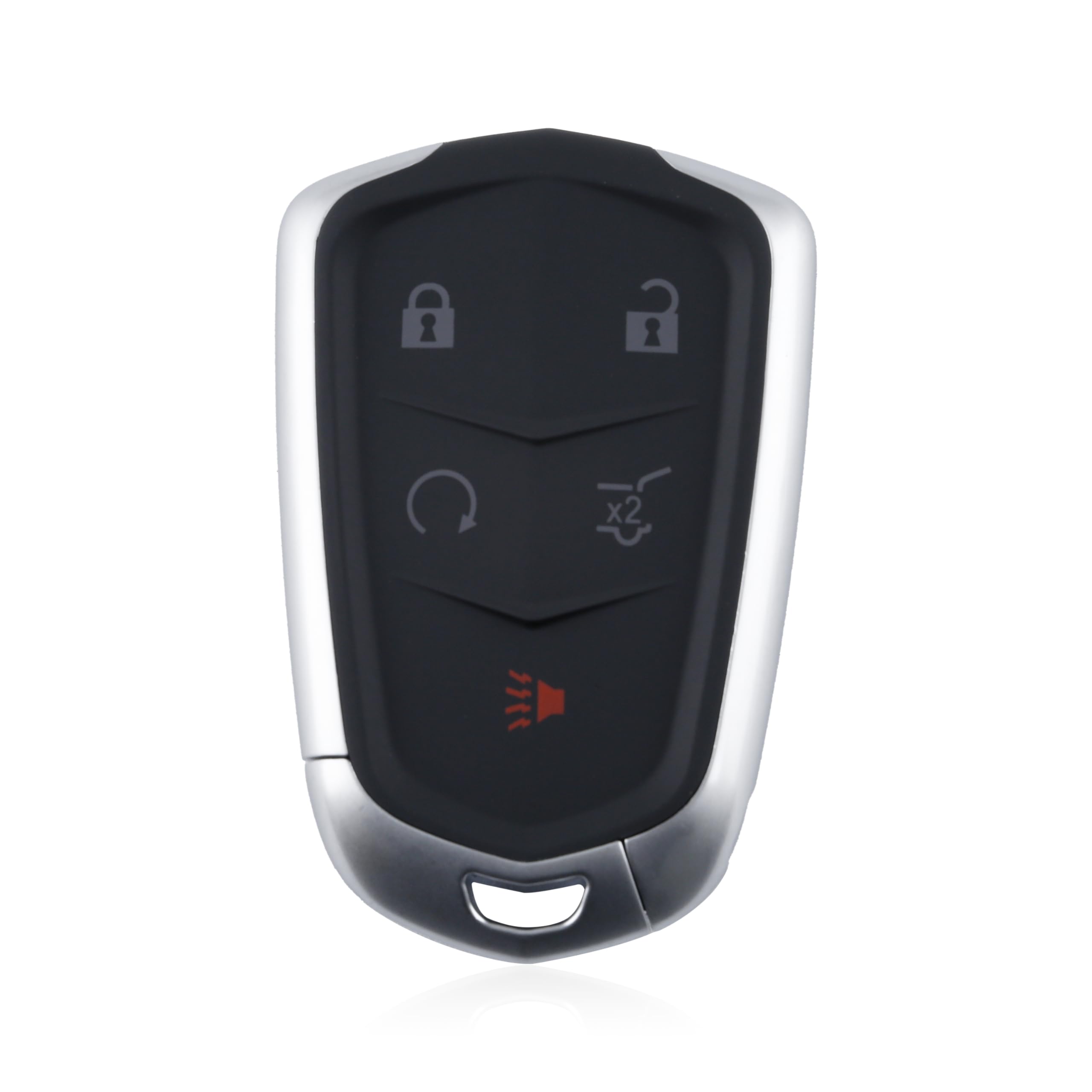 ABUDU fit for Cadillac ATS, CTS, XTS Smart Key Fob 433MHz 46 Chip 5-Button Sedan Trunk Remote FCC ID?HYQ2EB