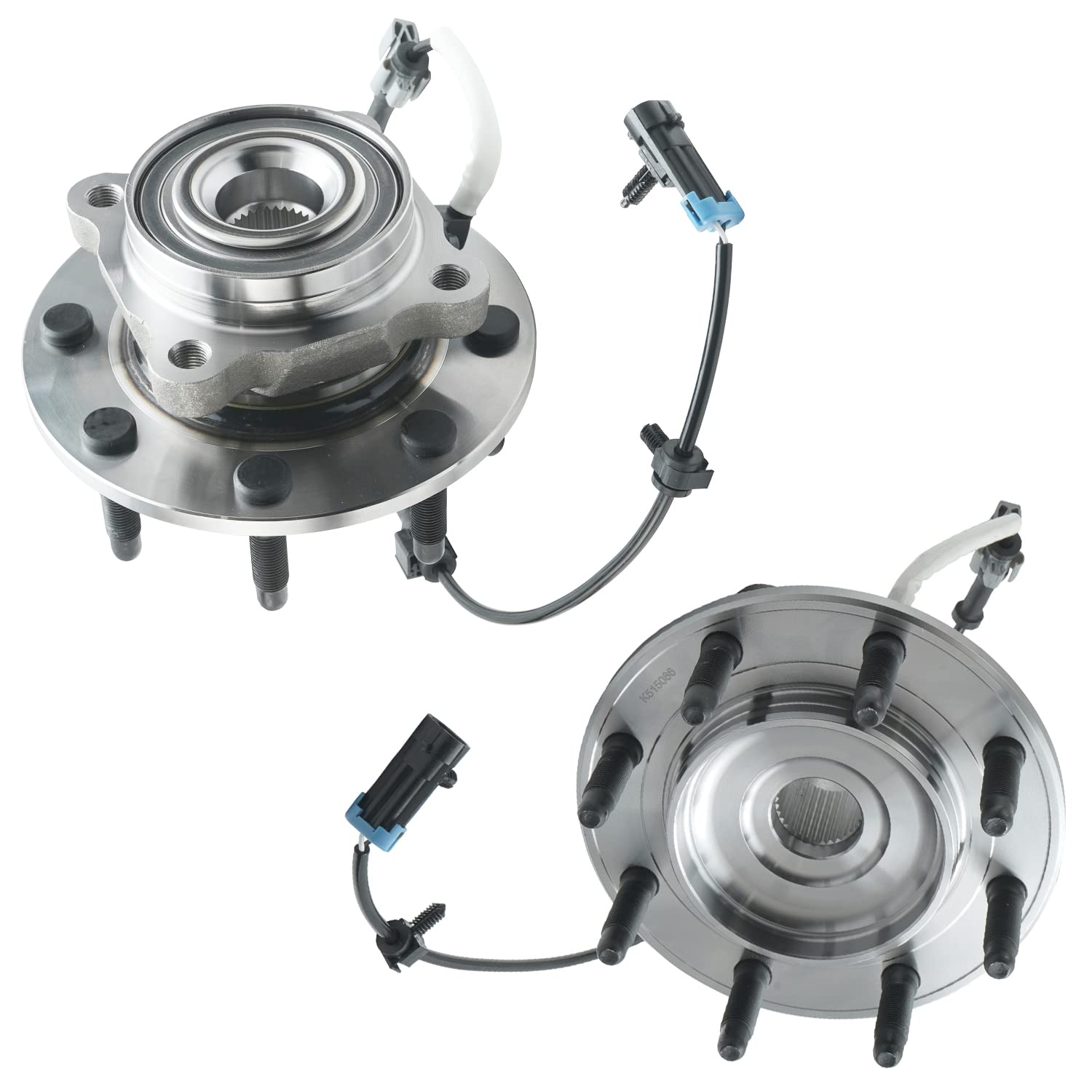 Photo 1 of Detroit Axle - 2WD Front Wheel Hub Bearings Replacement for Chevy GMC Sierra Silverado Suburban Yukon XL 2500