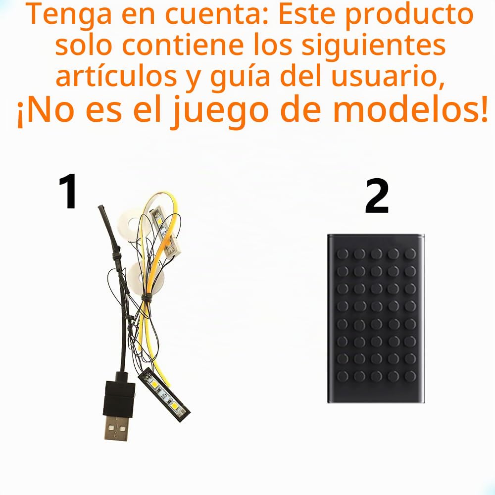 GEAMENT Kit de Luces LED Compatible con Lego Radio Retro - Conjunto de luz por Icons 10334 (Juego Modelo no Incluido)