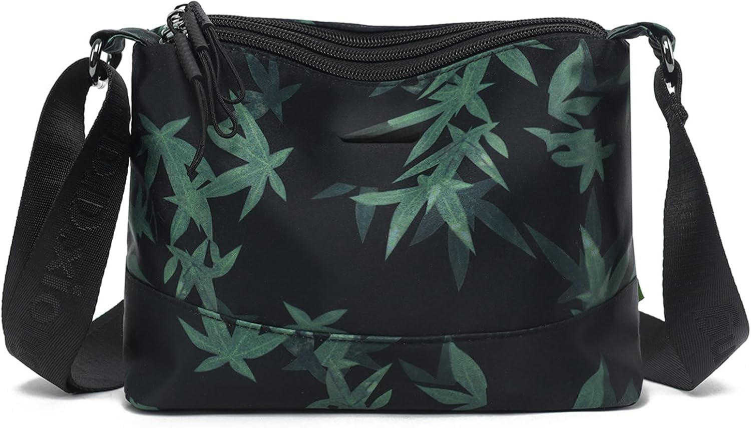 ALANTOP Small Nylon Crossbody Bag for Women – Lightweight Shoulder Purse with Zipper Closure, Water-Resistant Fabric, Adjustable Strap, Multiple Compartments – Ideal for Daily Use, Travel, Shopping