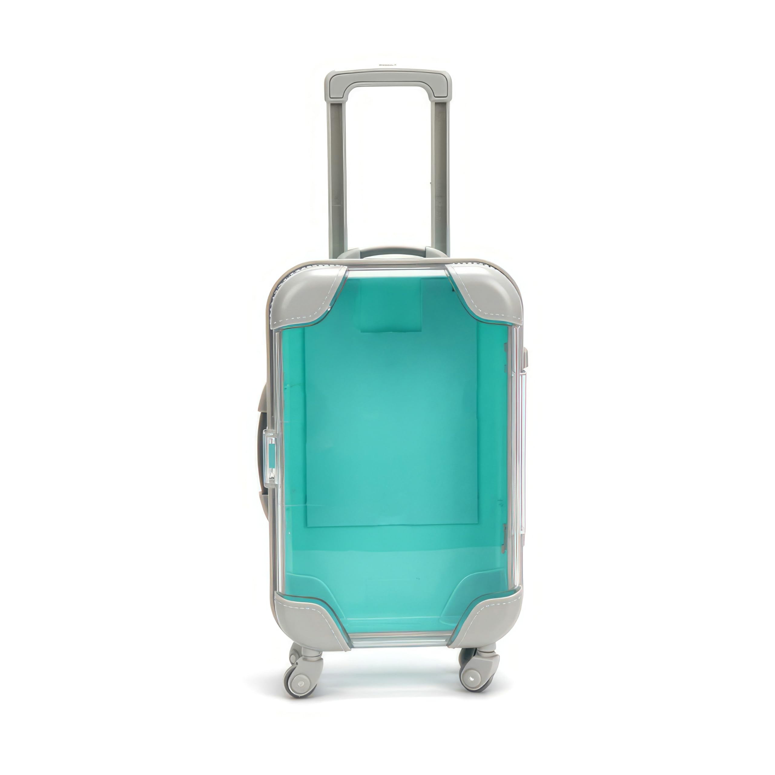 Kiyza False Eyelash Storage Box, Portable Travel Organizer Mini Luggage False Eyelash Tray Makeup Tool (GREEN)