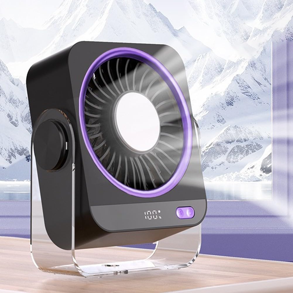 Ventilateur de bureau 35 dB silencieux pour dormir au frais sans aucun bruit