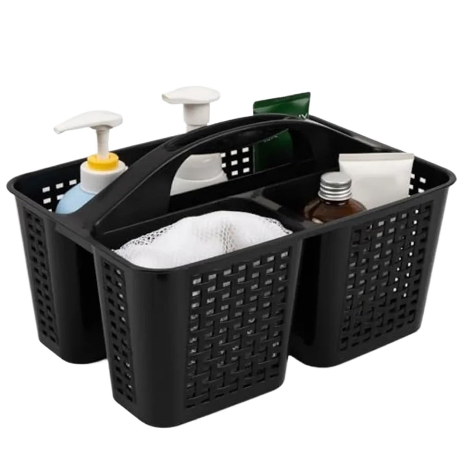 WSQHAO 2Pcs Portable Shower Caddy, Organizer With Handle, Plastic Basket for Shower(Color8)