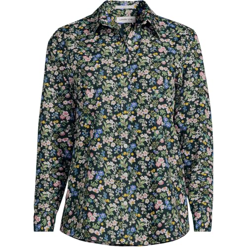 Image of Lands' End Women's Pinwale Cord Long Sleeve Shirt