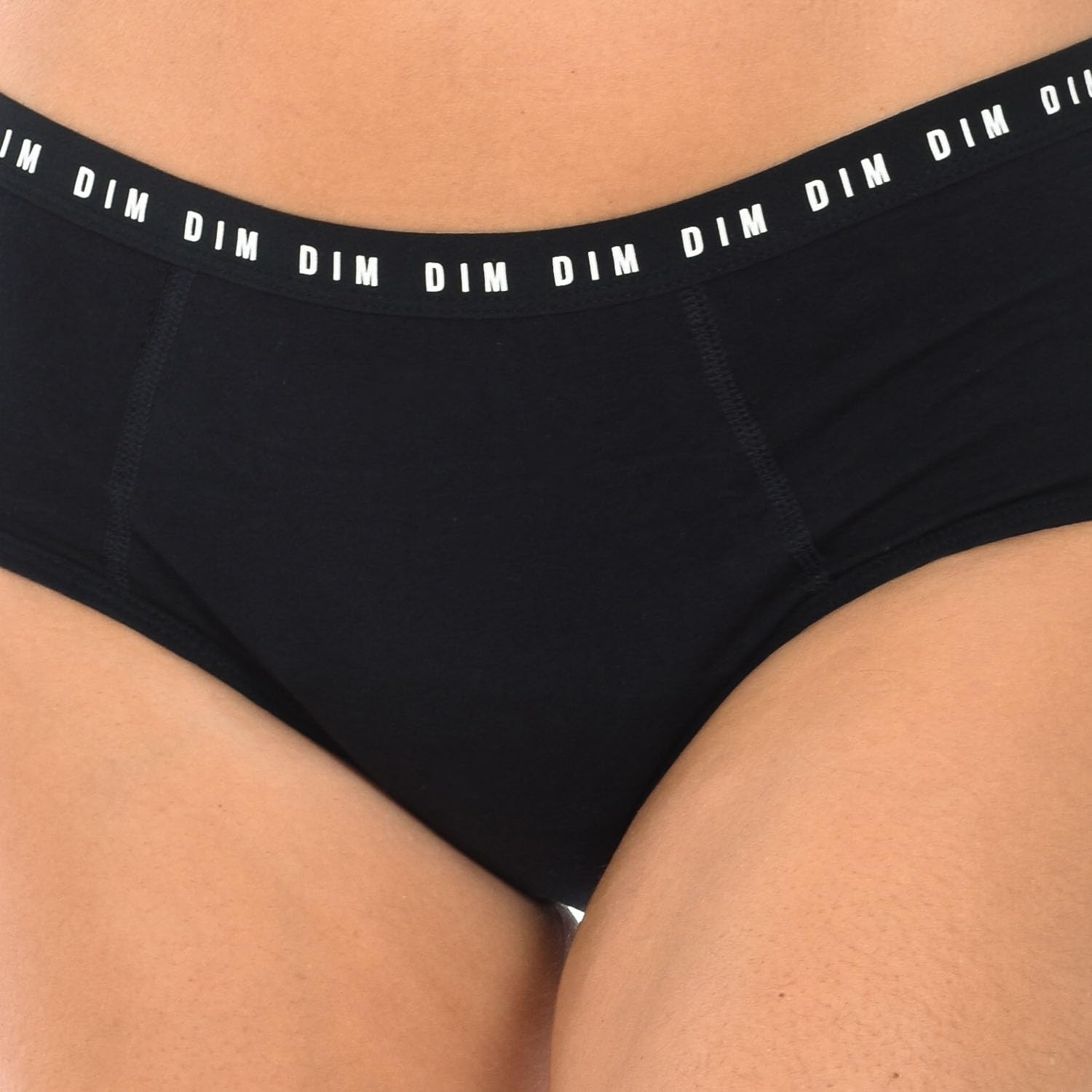 Dim Menstruel Clasico Coton Bio Flux Abondant/Nuit Boxer Mujer (Pack de 1)