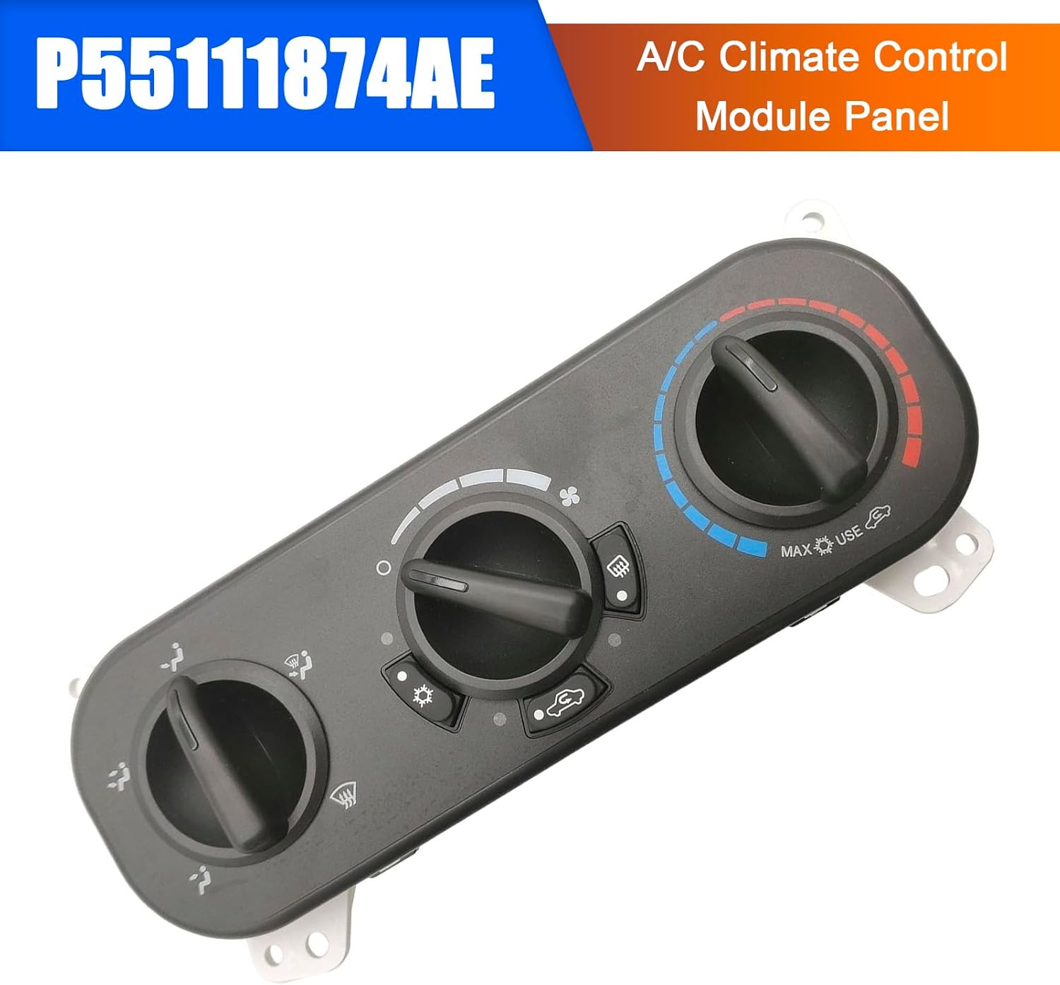 P55111874AE A/C Climate Control Module Panel Fit For Jeep Compass Patriot/For Dodge Caliber 2007-2009# P55111874AF,P55111874AC,55111847AC,55111874AD,55111847AD,55111874AB,55111874AA,55111847AB