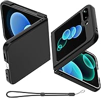 Vista 40 de AICase para Samsung Galaxy Z Flip 7 Funda Transparente con Anillo, [Anti-Amarilleo] Funda Ultradelgada de Ajuste Estrecho de PC Duro Transparente