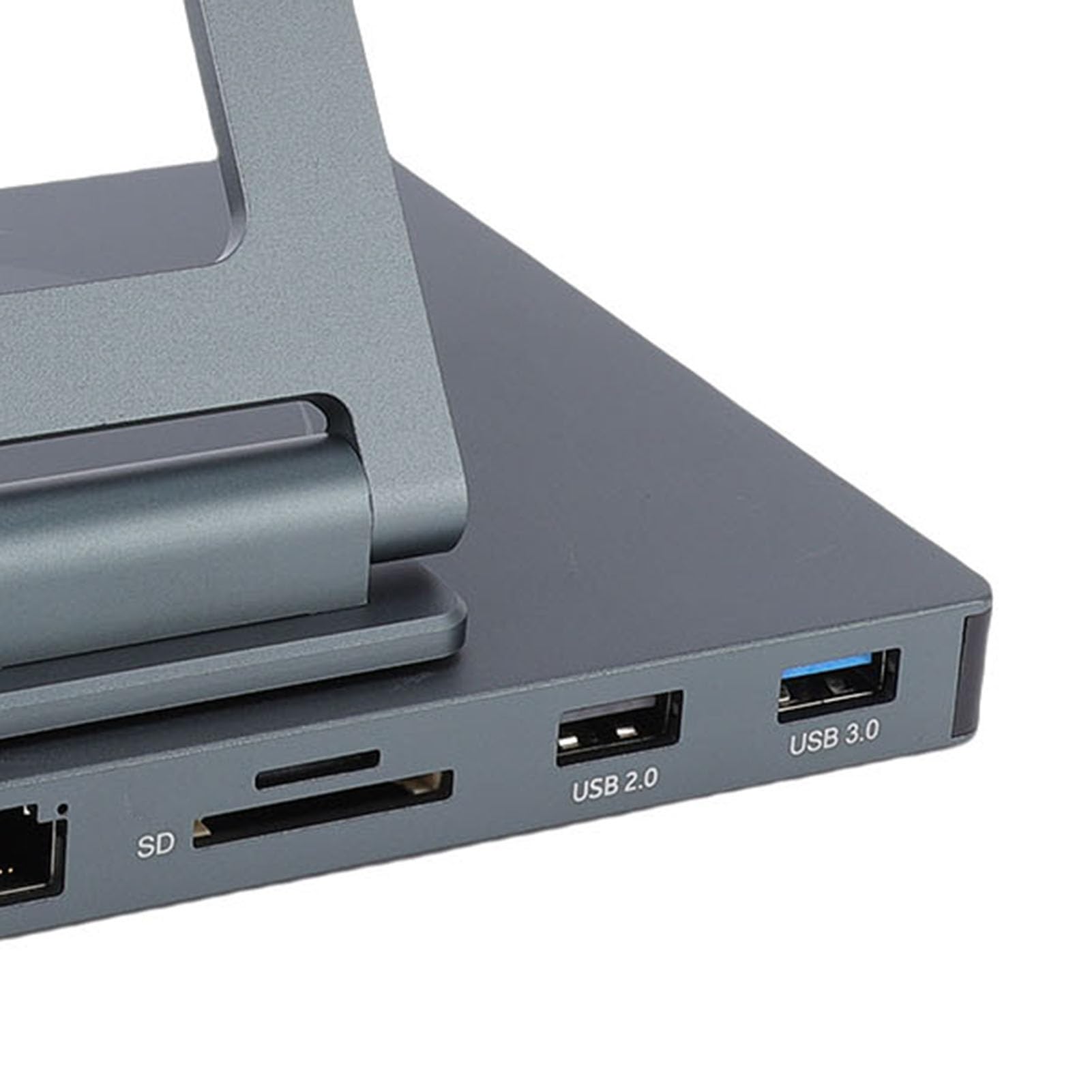 banapoy Hub USB C 7 W 1 Stojak na Pad, Uchwyt na Tablet Adapter Wieloportowy Stacja Dokująca do Laptopa Podstawka ładująca z podstawą 360, Port PD 100 W, 4K 30 Hz, Ethernet RJ45