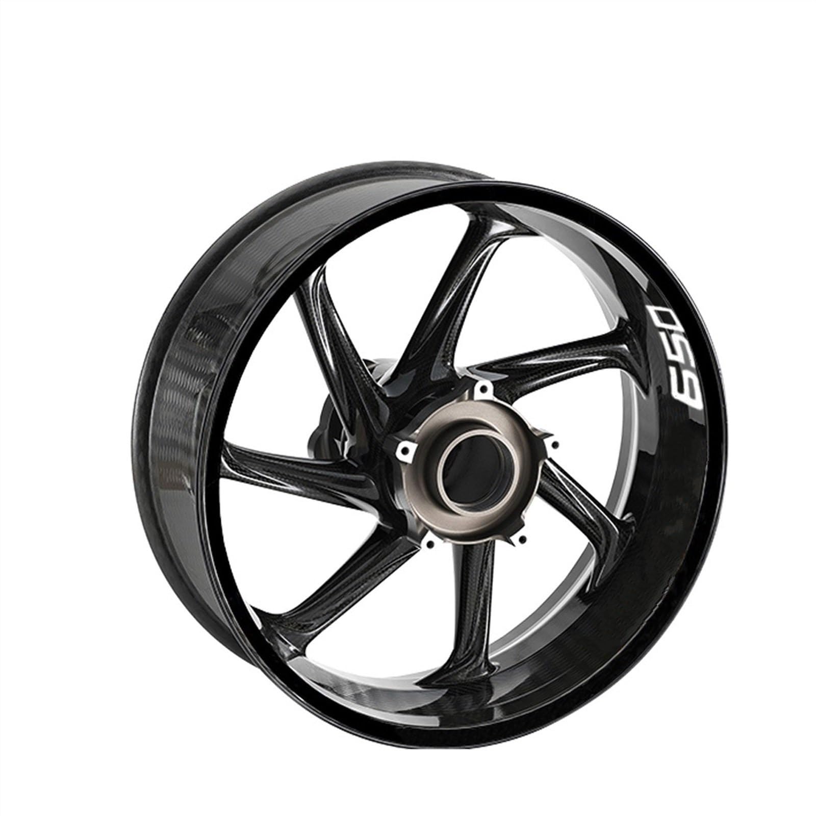 Motorcycle Accessories Wheel Stickers Reflective Decals Rims for Kawasaki for Versys 650 Motorbike(Color12)