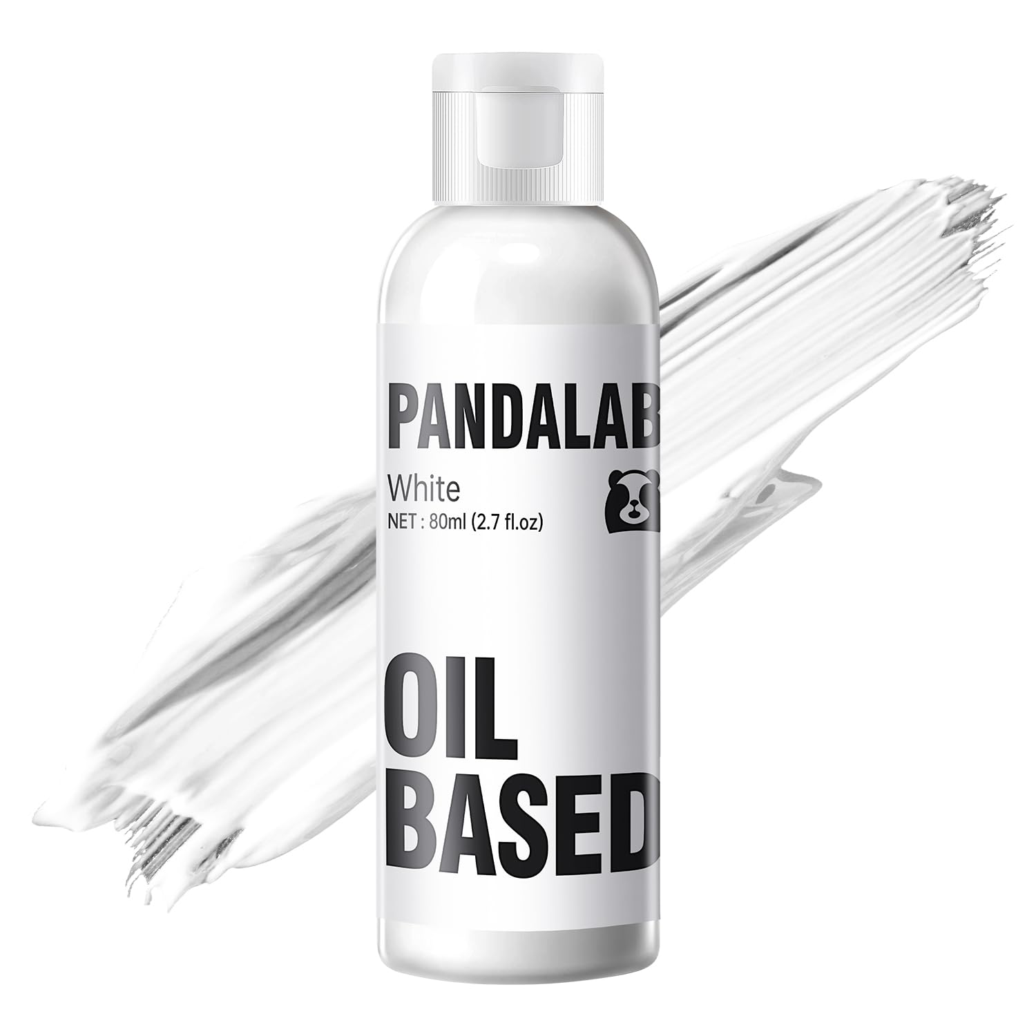 White Oil Based Food Coloring for Chocolate, Candy Melts, Donuts, Strawberries, Frosting, Cake, Professional Edible Dye for Baking - 80 Milliliters 2.7 Fl.Oz