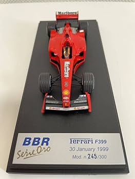 Amazon | 1/43 BBR フェラーリ F399 シューマッハ | ミニカー