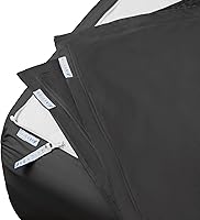 Vista 13 de QuickZip Paquete de Repuesto Fitted Plus: 1 Sábana Bajera (Base + Sábana con Cremallera) y 1 Sábana con Cremallera - Fácil de Cambiar, No se Saldrá