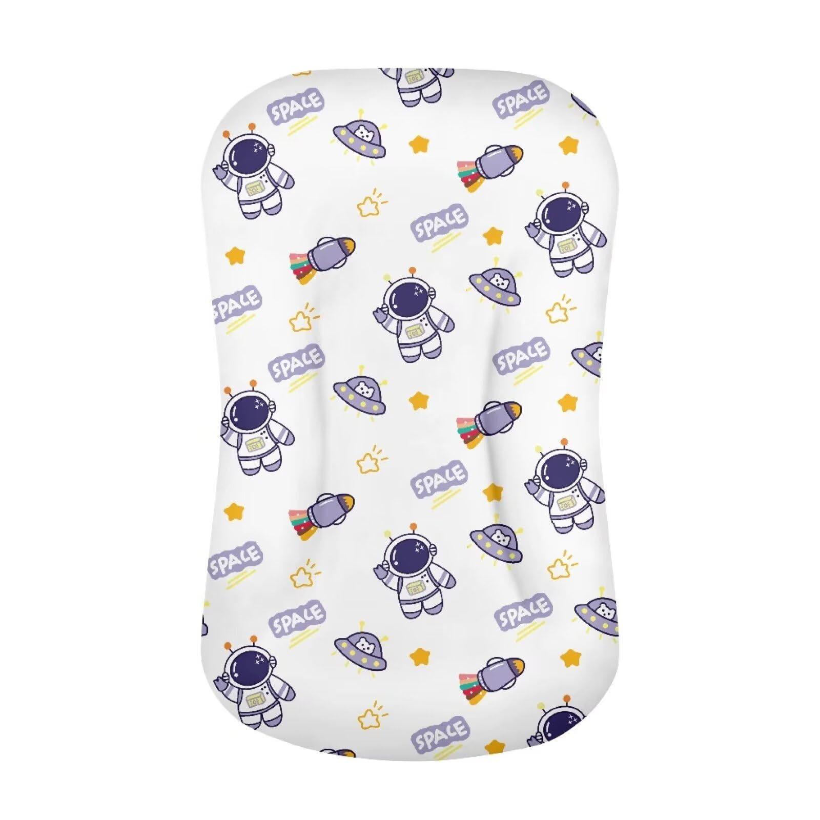 Kathyboom Astronaut Baby Lounger Cover for Newborn Baby Boys and Girls Comfortable Baby Nest Pillow Cover for Infant Baby Boys and Girls