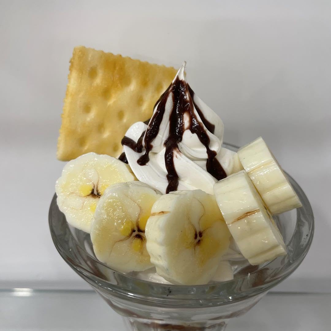 Amazon.co.jp: 食品サンプル バナナパフェ 0716-2 : ホーム＆キッチン