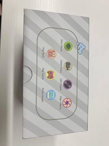 Miniatura 10 de masterbee Cámara para niños con impresión instantánea, regalos de cumpleaños para niñas y niños, juguetes de cámara digital para niños, video HD