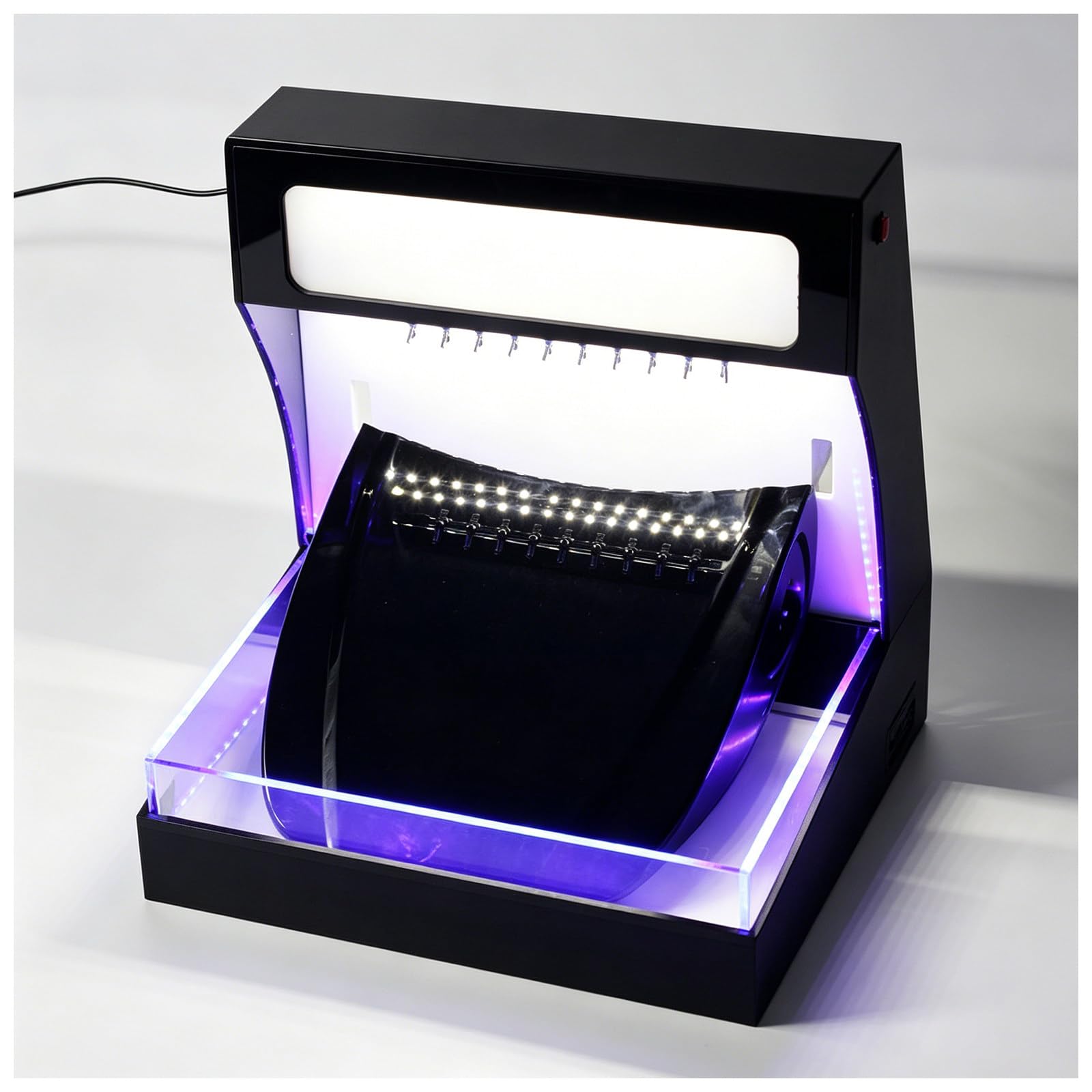 Kit de Prueba hidrofóbica para PPF y recubrimientos cerámicos, Herramienta de demostración Visual de Efecto hidrofóbico con luz LED, Flujo Ajustable, para talleres Purple