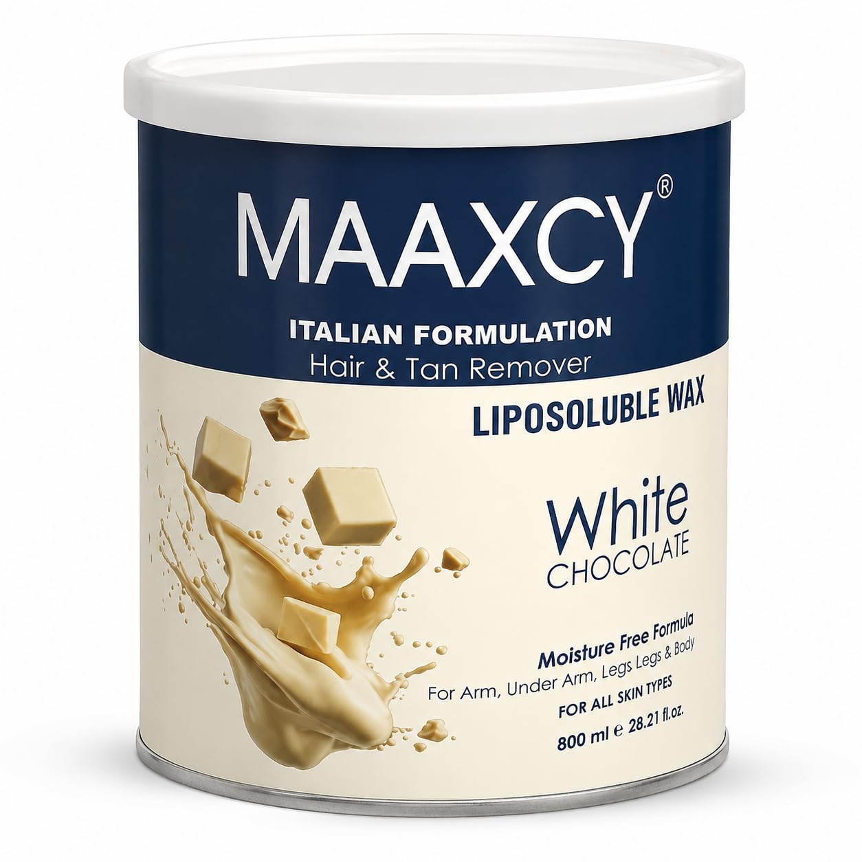 Mo Wax ties Overdue 2000枚限定盤 MAAXCY Women Liposoluble Waxing with Kit, White Chocolate, 800g