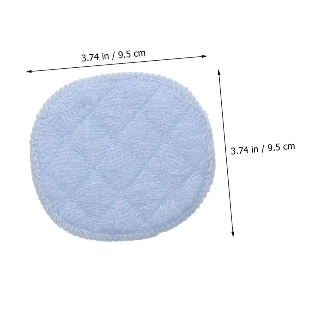 SUPVOX 20 Pack Anti-Spill Breast Pads Soft Comfortable Maternity Nursing Pads for Nipples Reusable Leakproof Small Size for