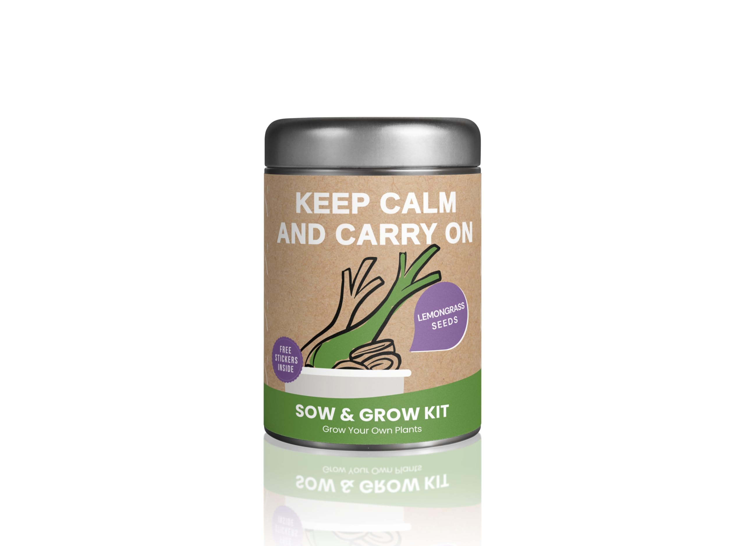 Sow & Grow Kit (Mini) – Lemongrass | DIY Plant Growing Kit with Seed Balls, Cocopeat & Organic Fertiliser | Beginner Gardening Kit for Kids & Adults | Eco-Friendly Gift-picture-53