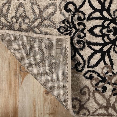 Tapete decorativo Superior Indoor 3' x 5' Beige miniatura 4