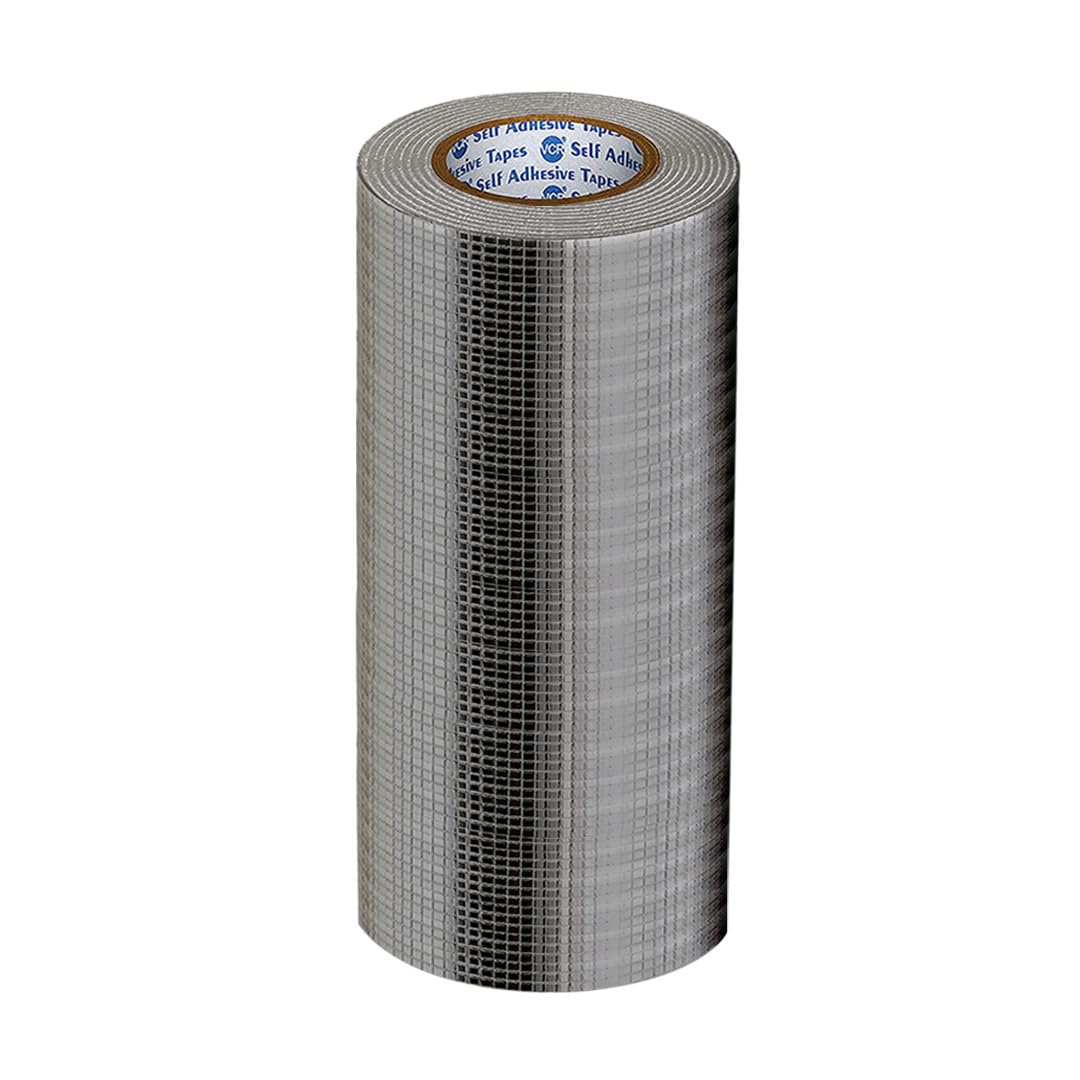 Sponsored Ad - VCR Butyl Tape - 5 Meters in Length 288mm / 12" Width - 1 Roll Per Pack - Butyl Tape for Pipe and Water Leakage, Aluminium Rubberised Tape, Waterproof and Weatherproof Tape, Grey