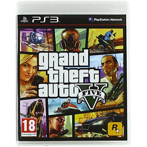 Grand Theft Auto Five-V for PS3 with new weapons, vehicles, and activities Cover