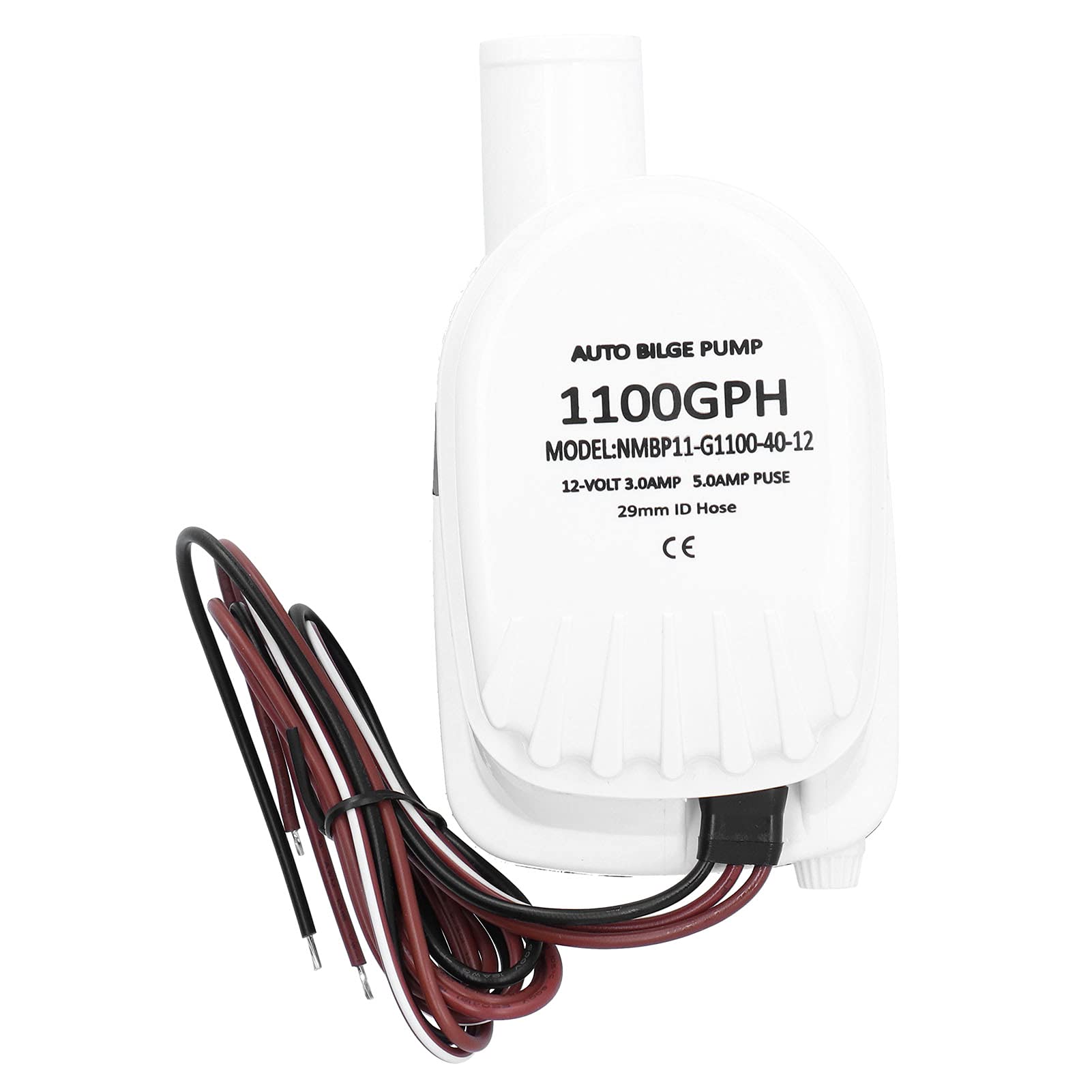 Interruttore a galleggiante incorporato ad alta efficienza per pompa di sentina sommergibile automatica per barche 12V 1100GPH