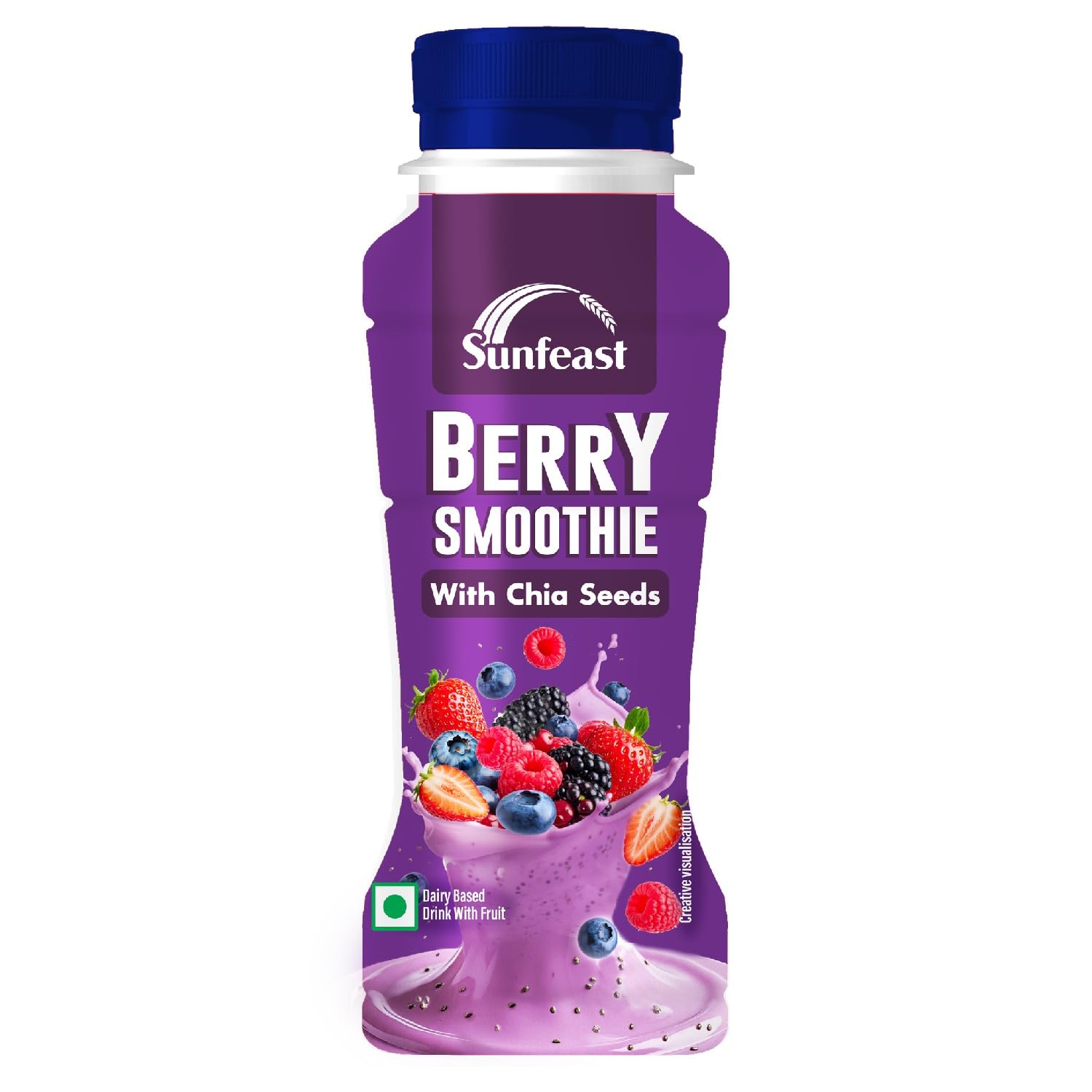 Sunfeast Berry Smoothie with chia seeds 160ml-picture-21