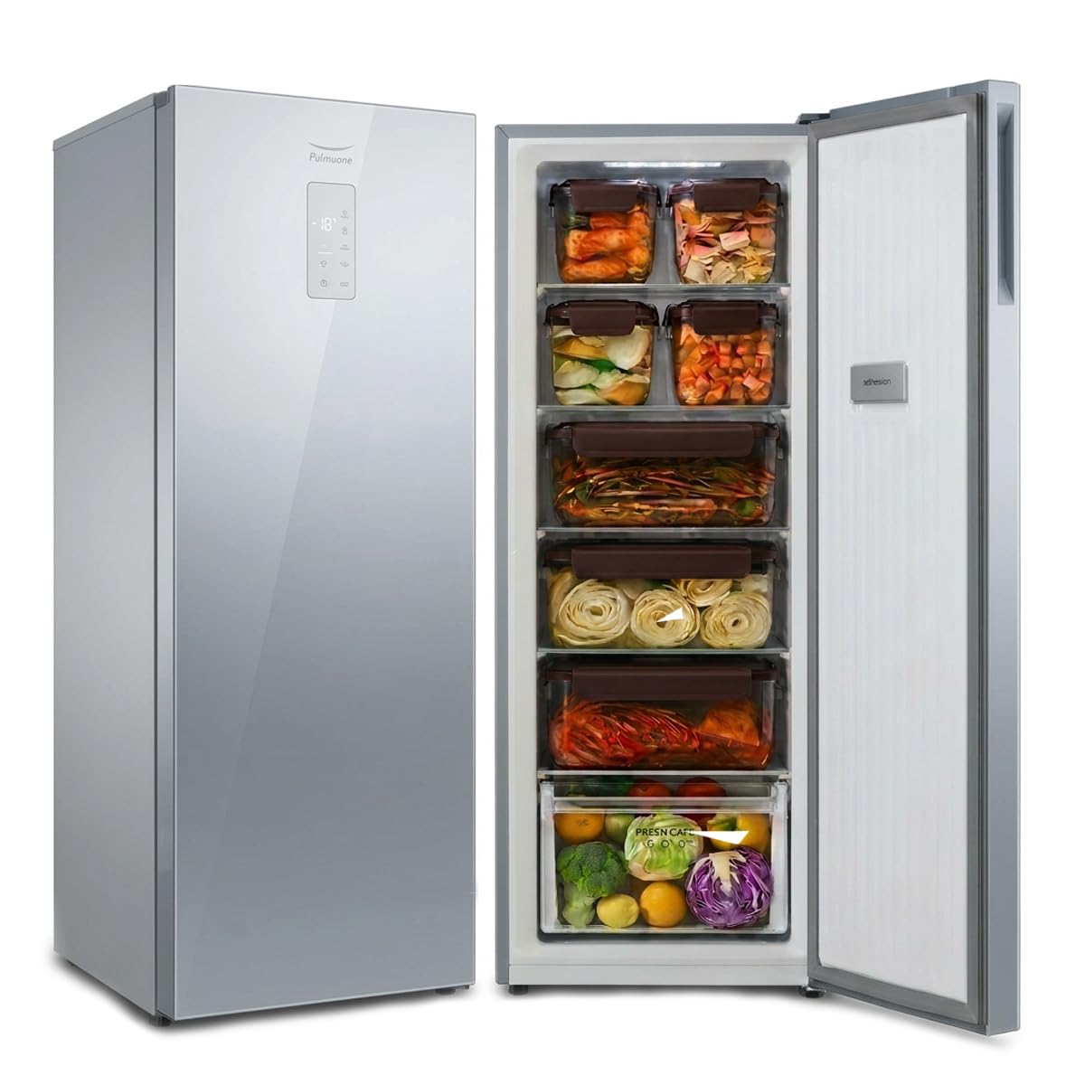 Pulmuone Kimchi Refrigerator for Kimchi Storage, Fermentation, Freezer, Fridge, & Alcohol