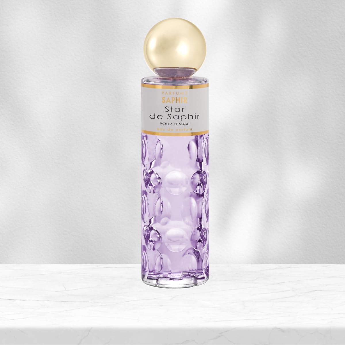 PARFUMS SAPHIR Star de Saphir - Eau de Parfum con Vaporizzatore da Donna - 200 ml